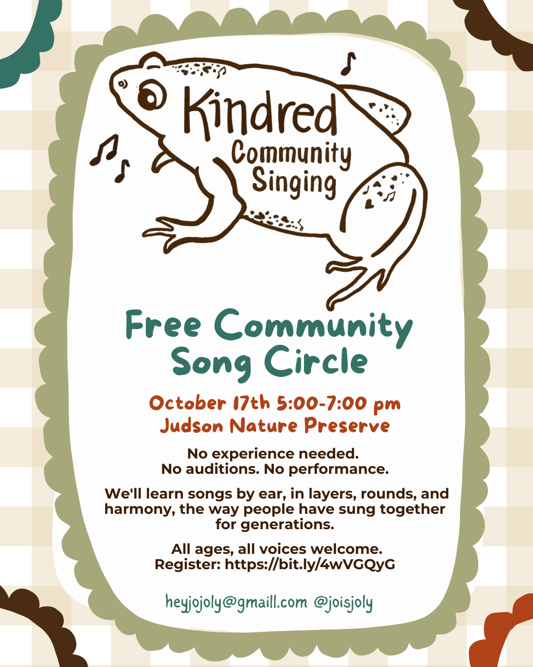 Free Community Song Circle 