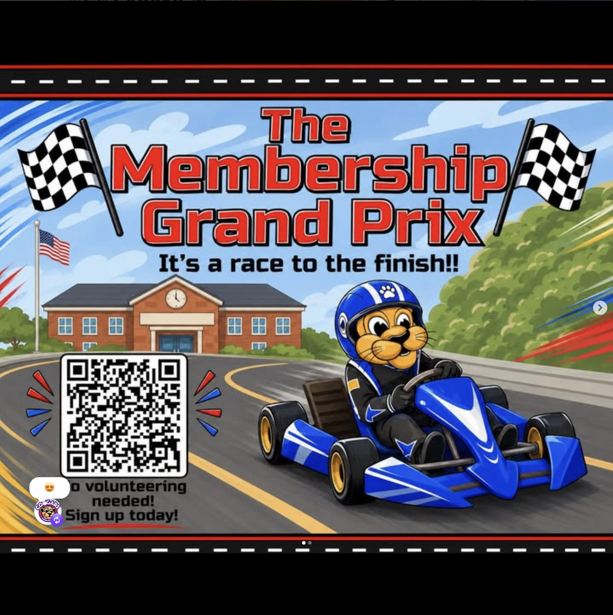 🏁 START YOUR ENGINES, CARVER! 🏁💙❤️