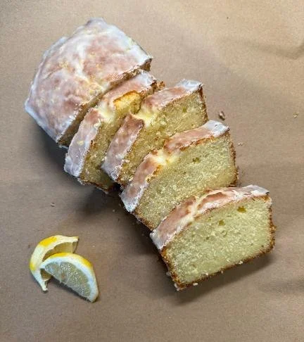 Zest in Test — Lemon Loaf Slice
