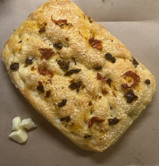 The Savory Solution — Sun-Dried Tomato & Gruyère Focaccia