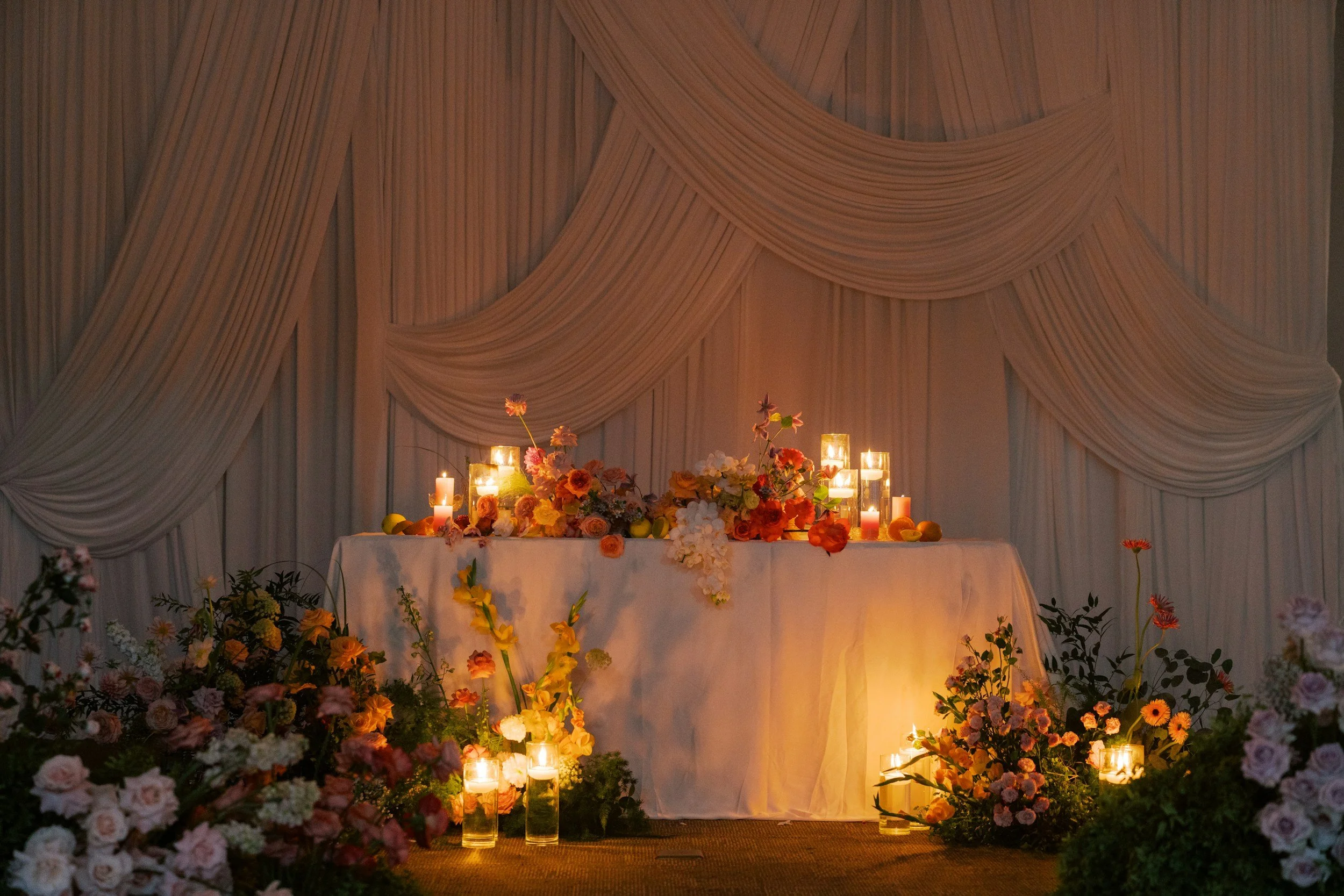 Wedding floral design and tablescape in Nashville, TN