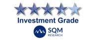 Briefcase has been awarded 'Investment Grade' rating by SQM Research.