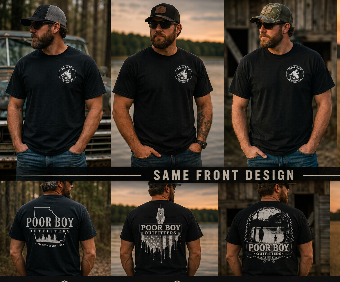 Gildan Poor Boy Outfitters T shirts