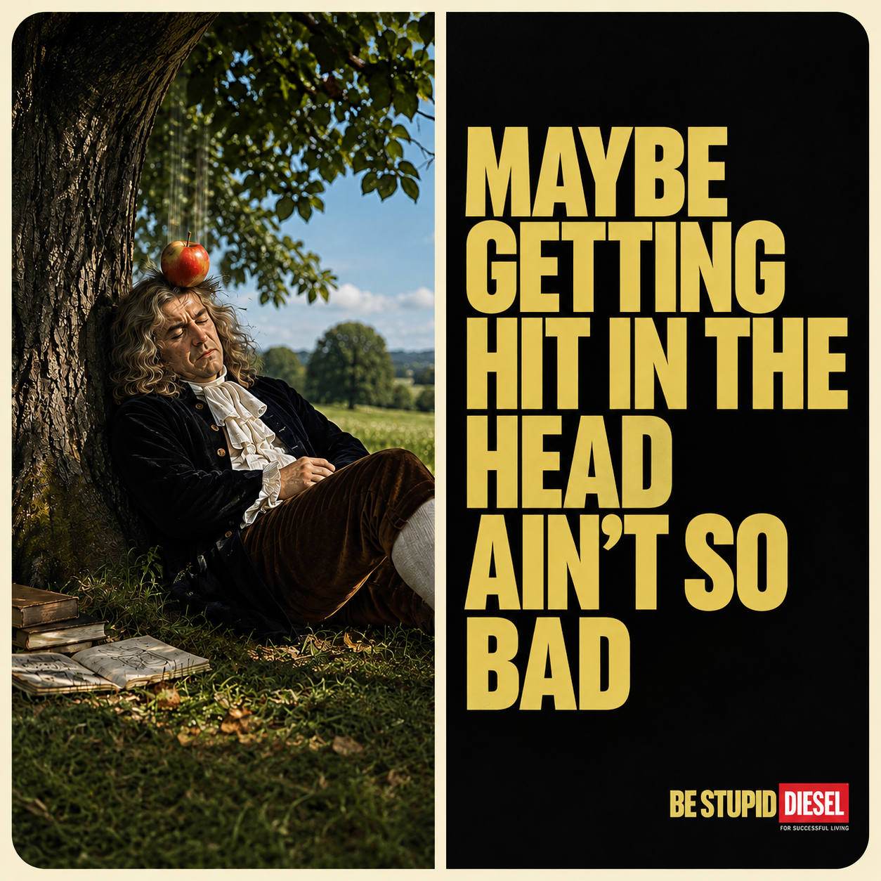 Diesel - Be Stupid x Isaac Newton