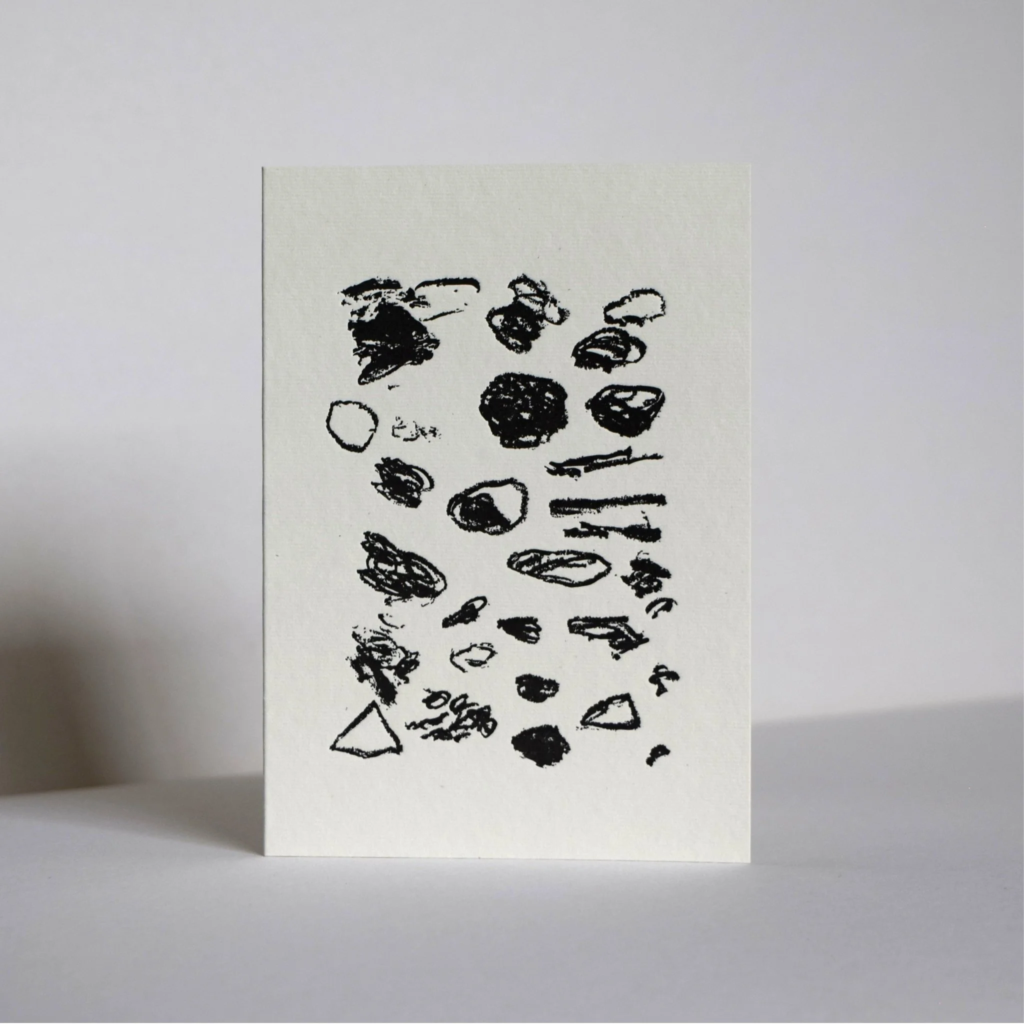 Shoreline Letterpress Card
