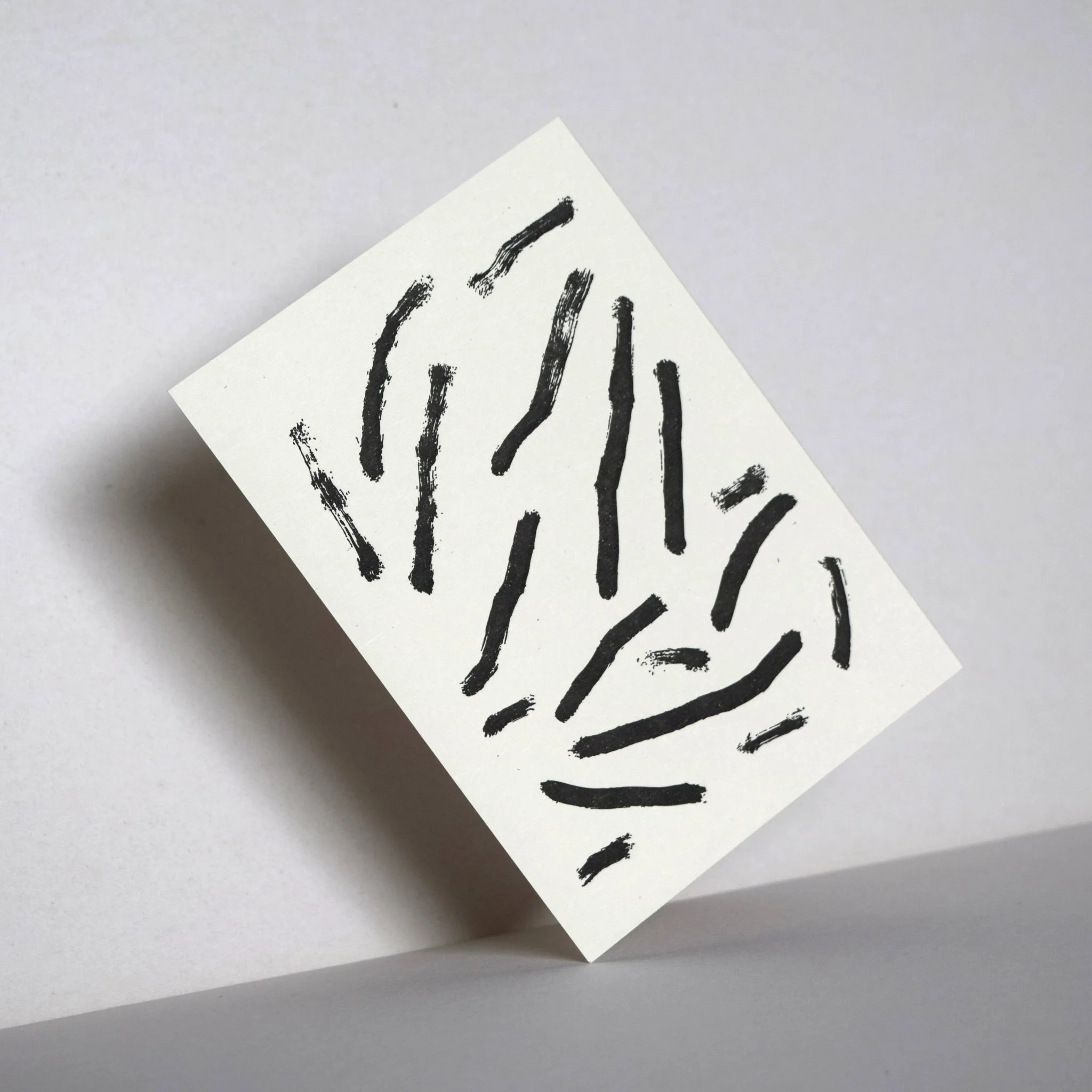 Zephyr Letterpress Card