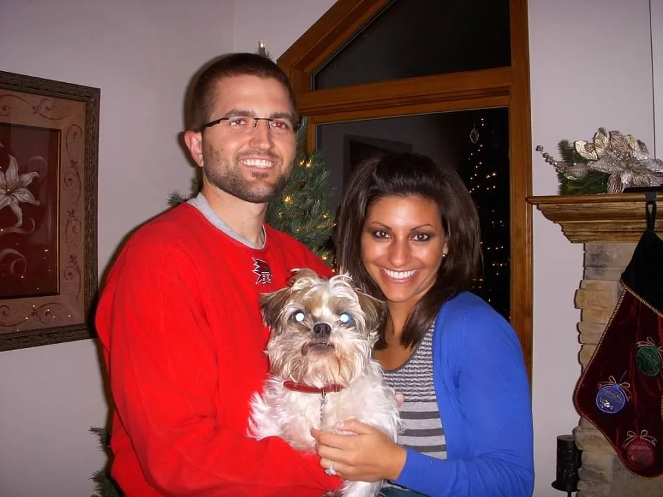 Our first Christmas, 2009