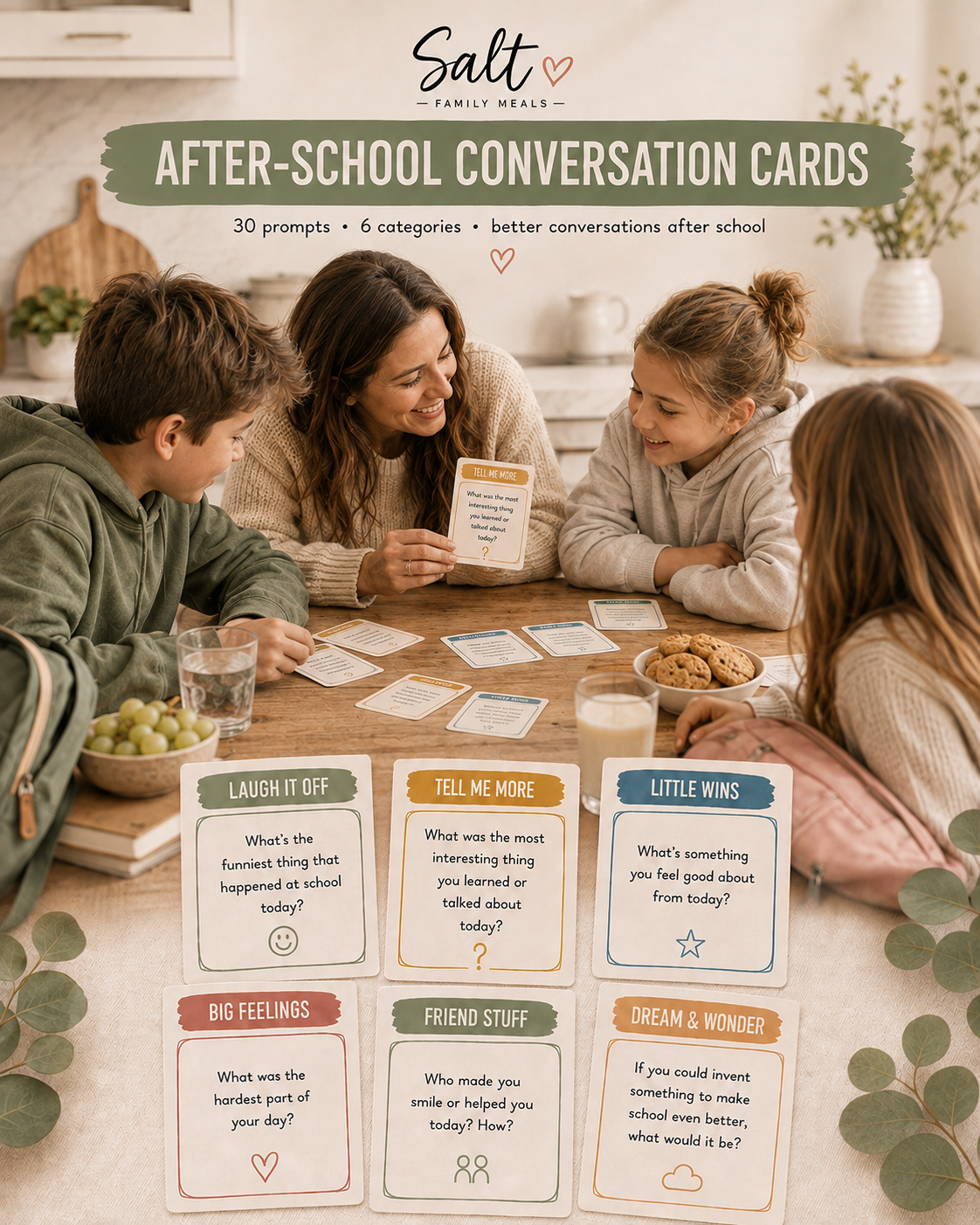 After School Conversation Cards