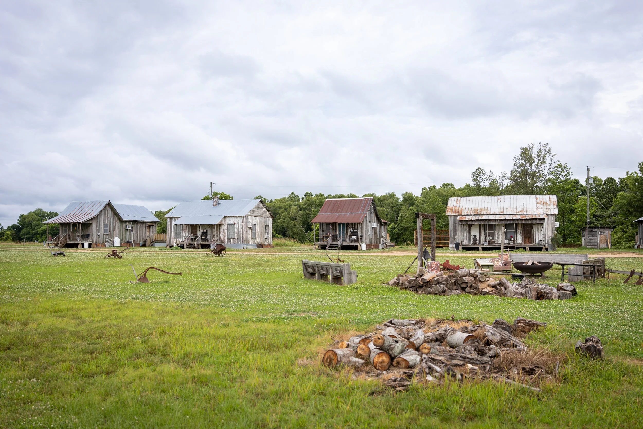 Our shacks are rustic and charming.