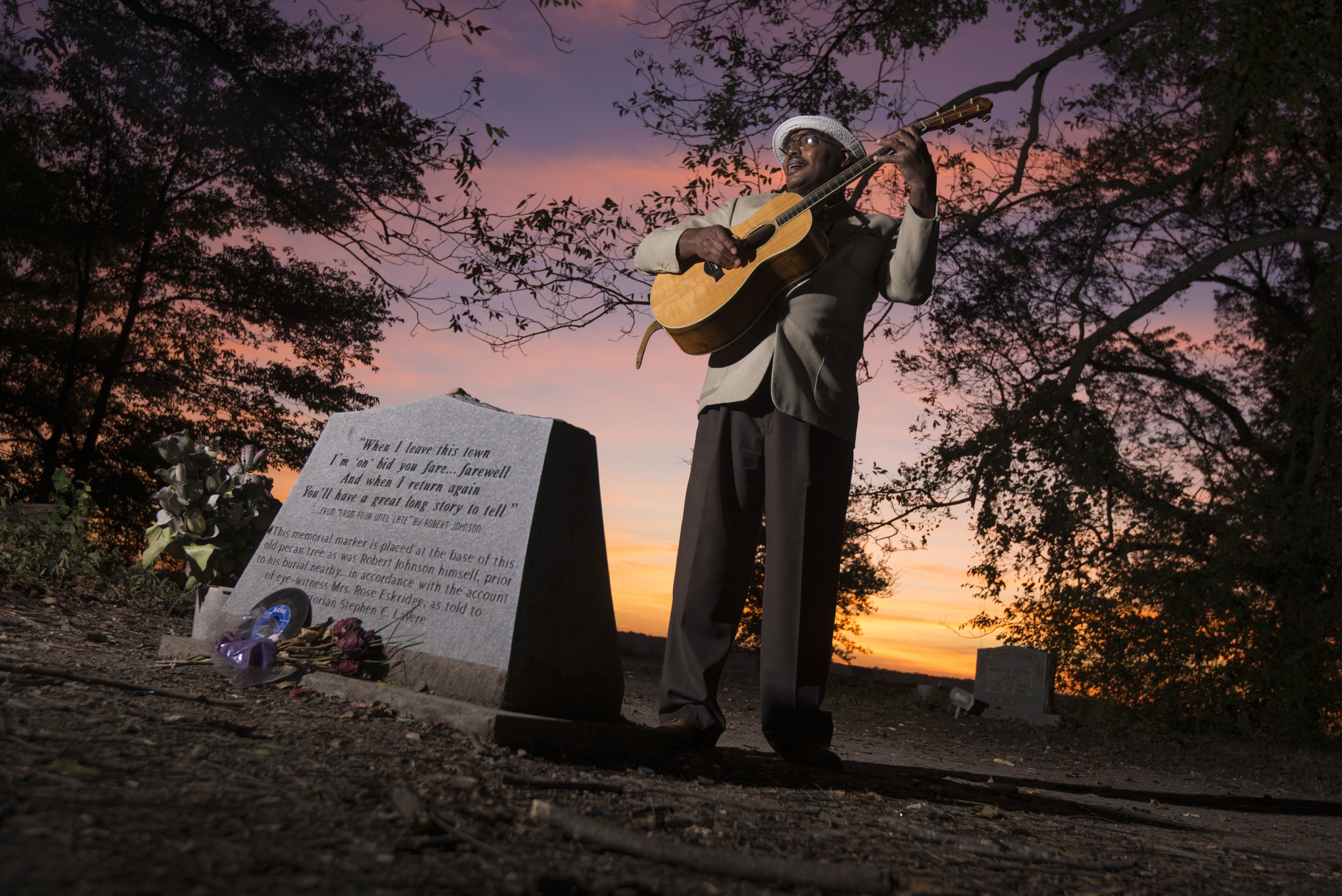 Ben Payton pays tribute to Robert Johnson.