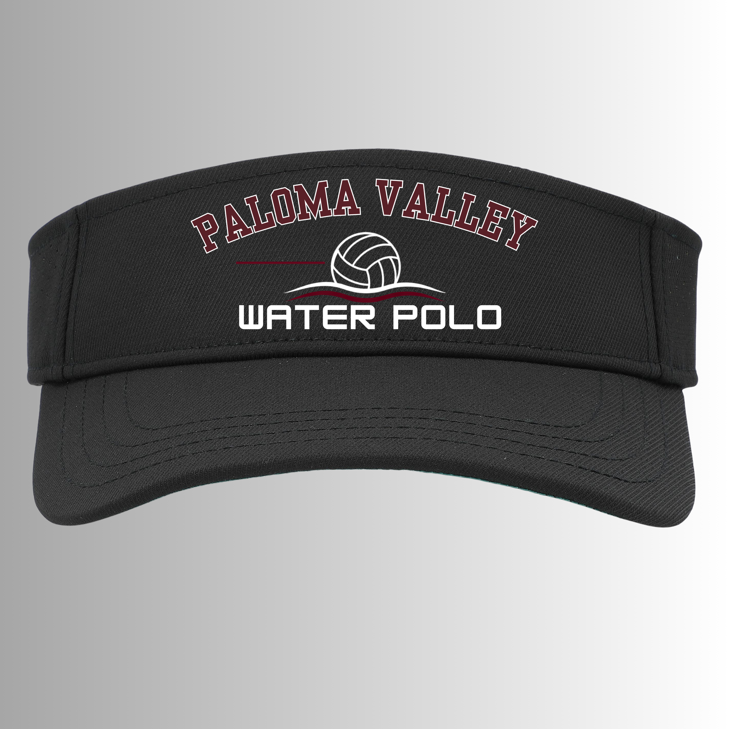 26/27 Water polo Logo black Visor