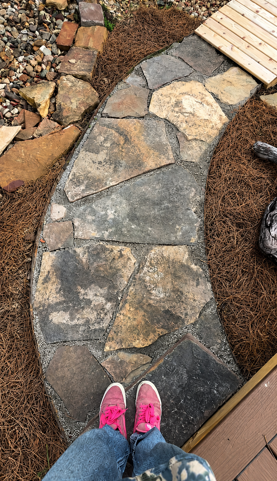 flagstone pathway