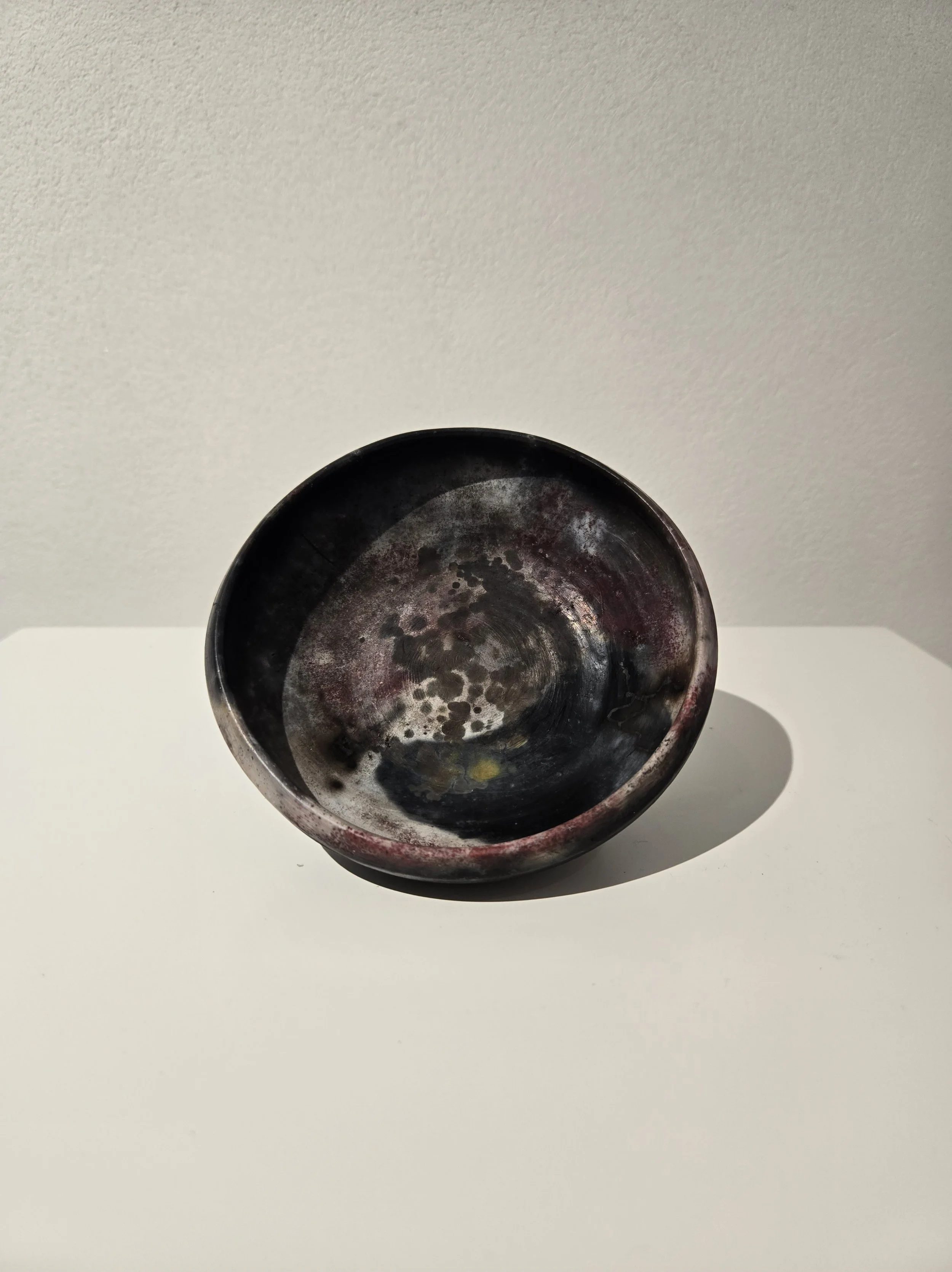 "pit-fired bowl", 2025, porcelain