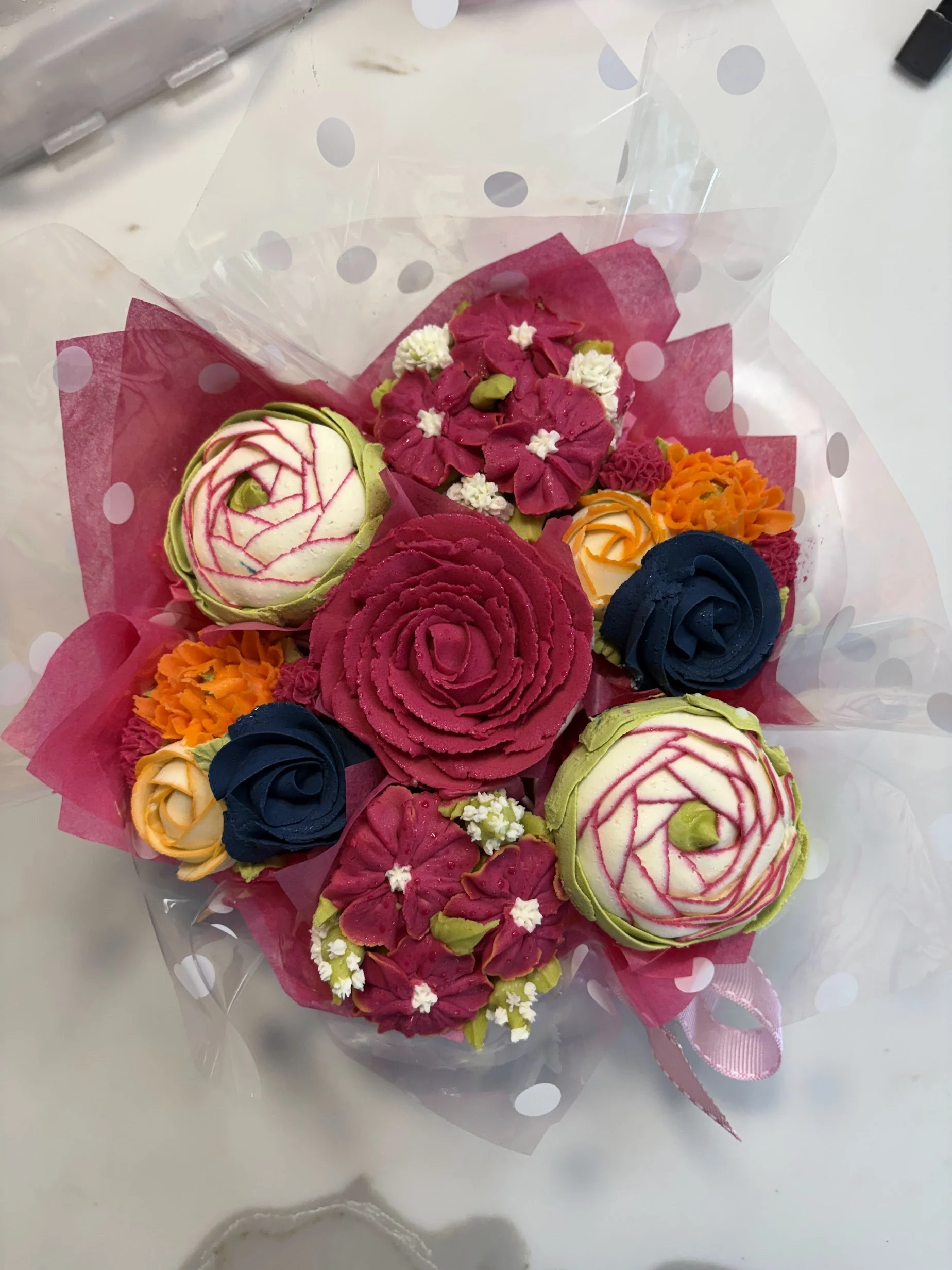 7-Cupcake Bouquet