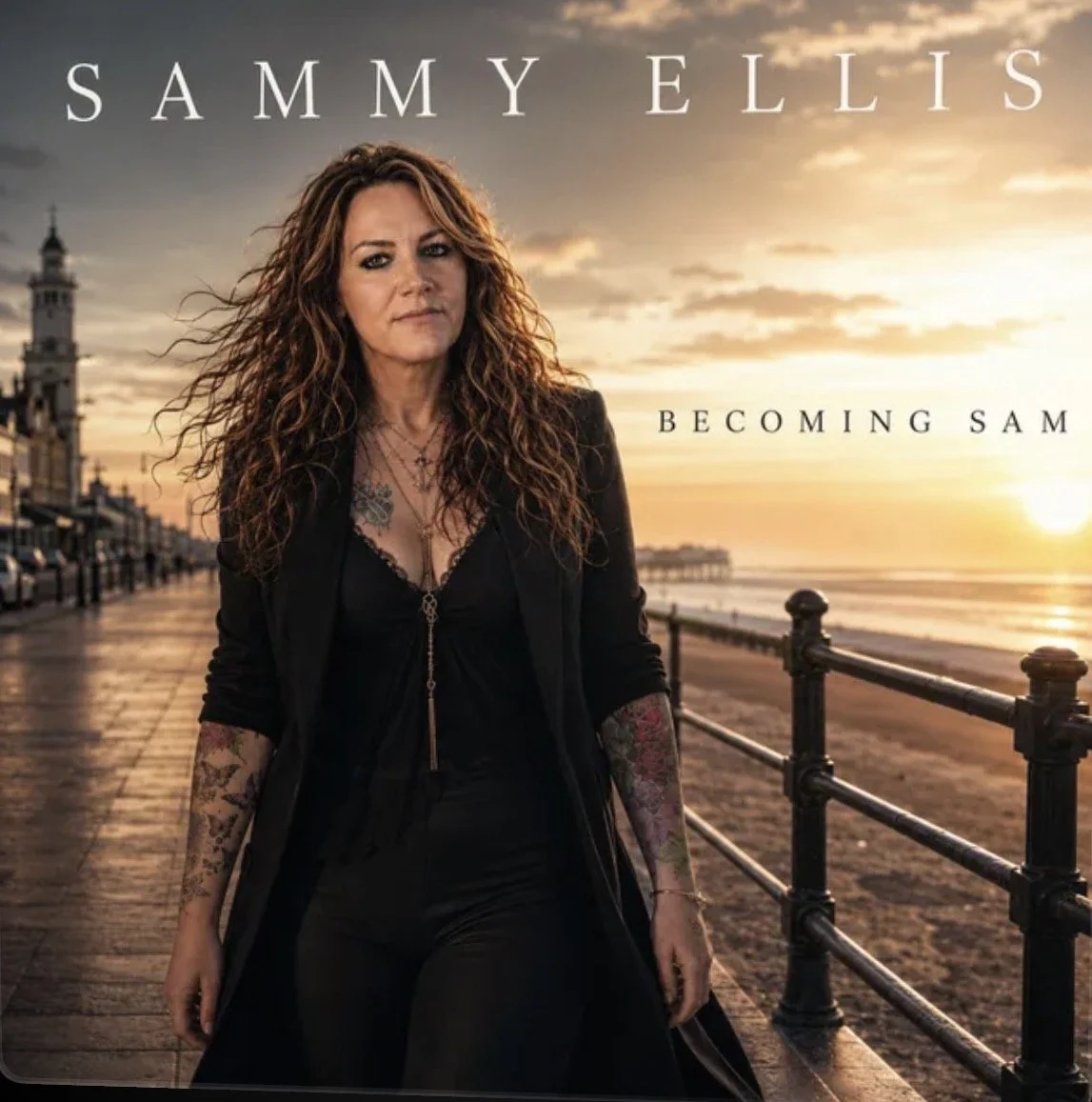 Becoming Sam single cover artwork by Sammy Ellis