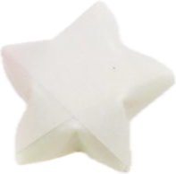 White star-shaped marshmallow