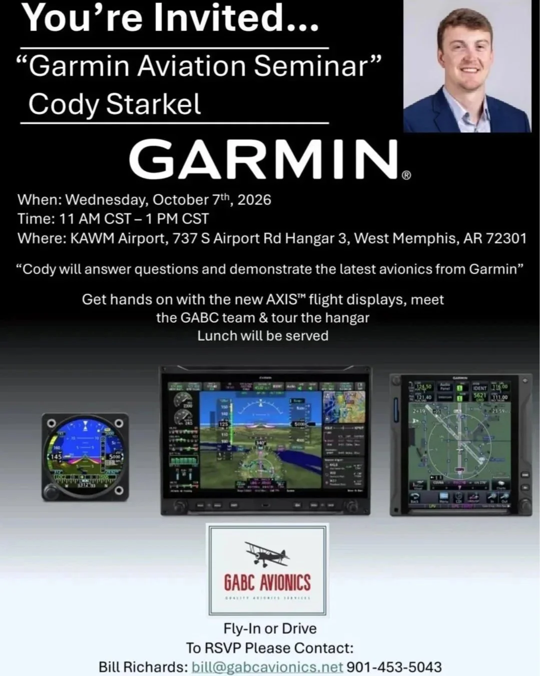 Garmin Aviation Seminar - meet the axis!