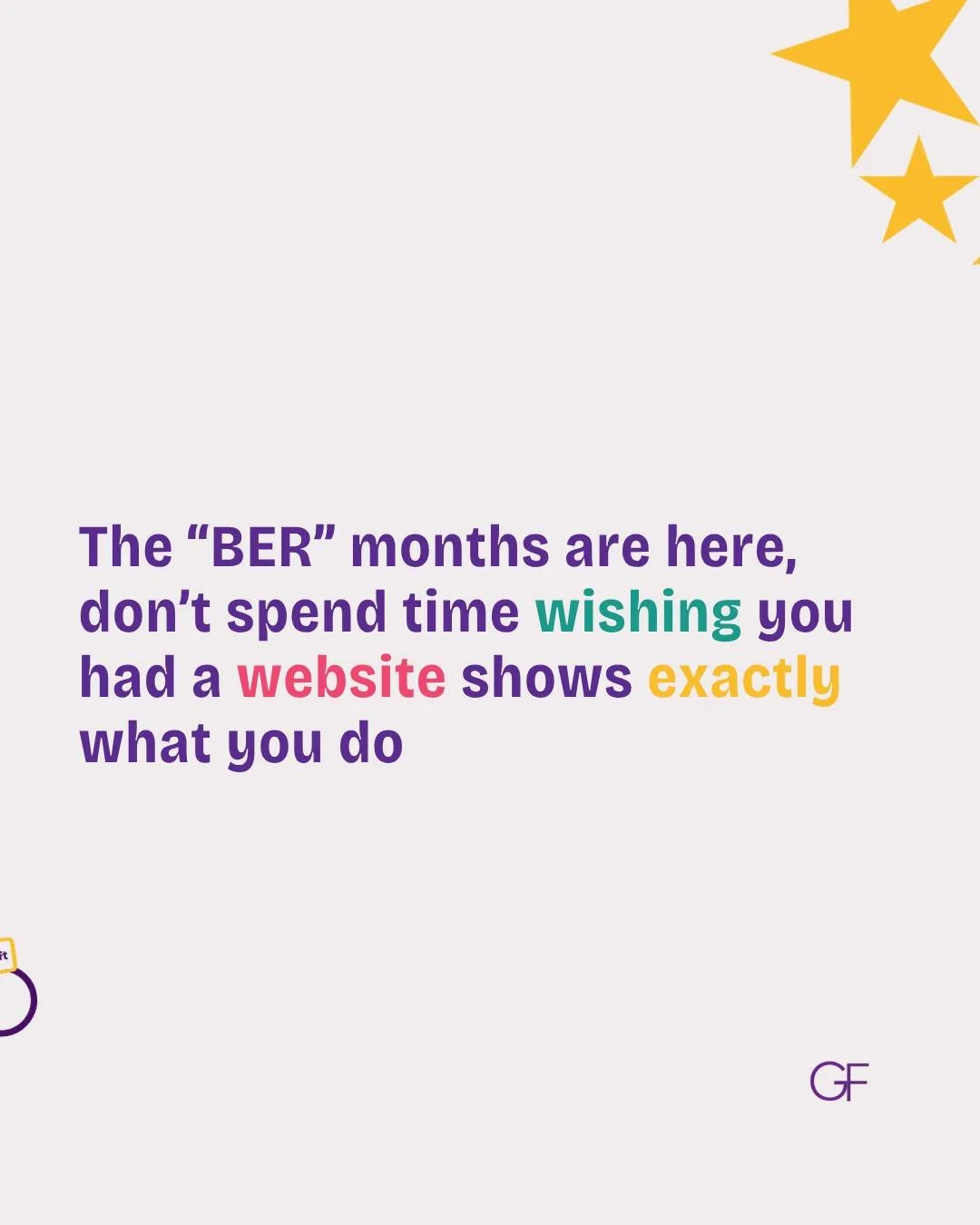 Your website should scream the solution you solve, when someone lands on your page, they should think "yep, she can help me."

It's my birthday month...I turn 38 tomorrow, and I'm passing the savings to you. Book in September and save 38%. 