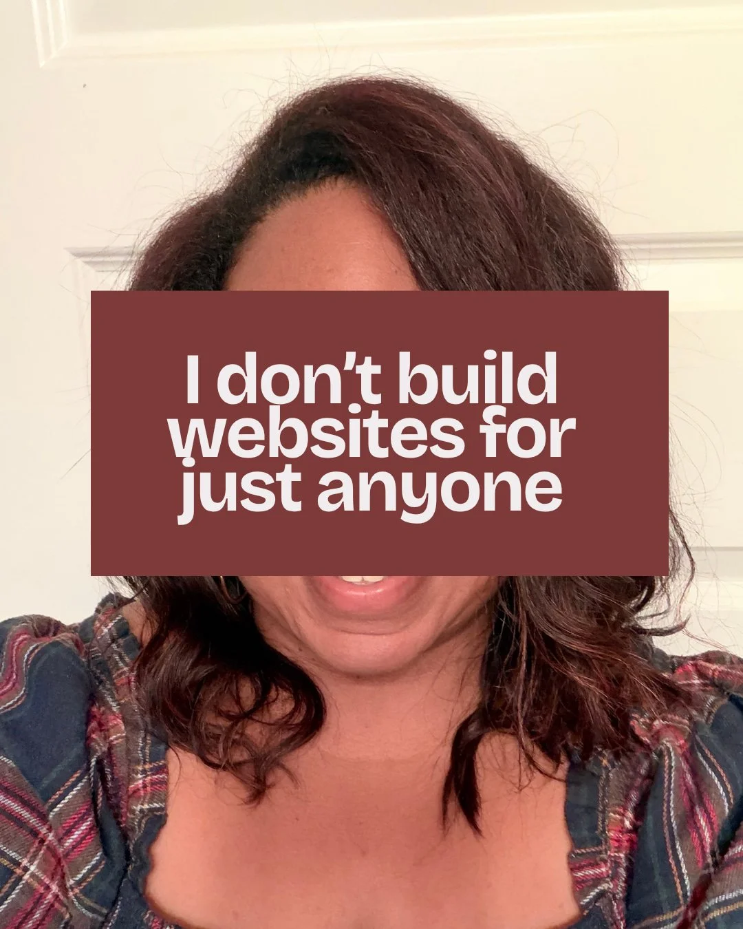 I don&rsquo;t build websites for just anyone.

Not because I&rsquo;m picky. Because I know exactly who I&rsquo;m here for.

She&rsquo;s working two jobs. Her day job, and then her dream at the kitchen table. She lives on ramen sometimes so the busine