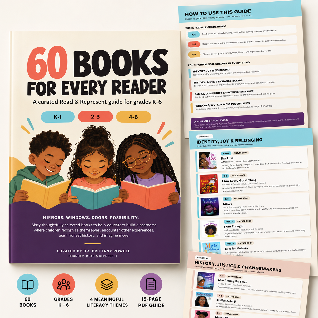 60 Books for Every Reader | K–6 Educator's Guide