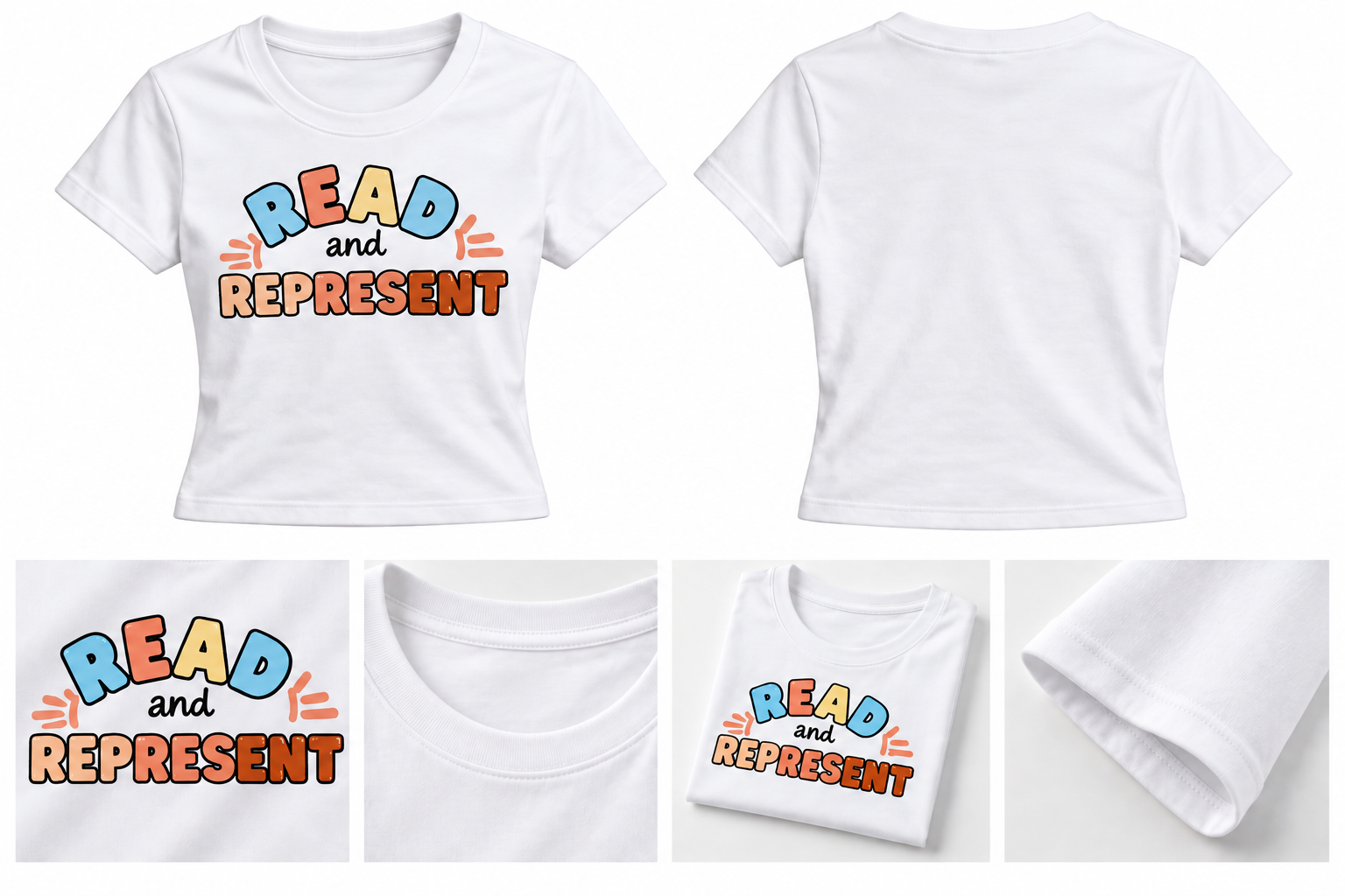Read & Represent Signature Logo T-Shirt