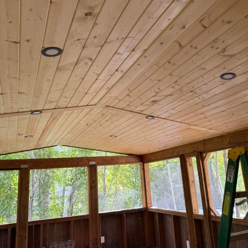 Looking to add pot lights in your home or cottage? 
Give us a call and we can get that done for you!