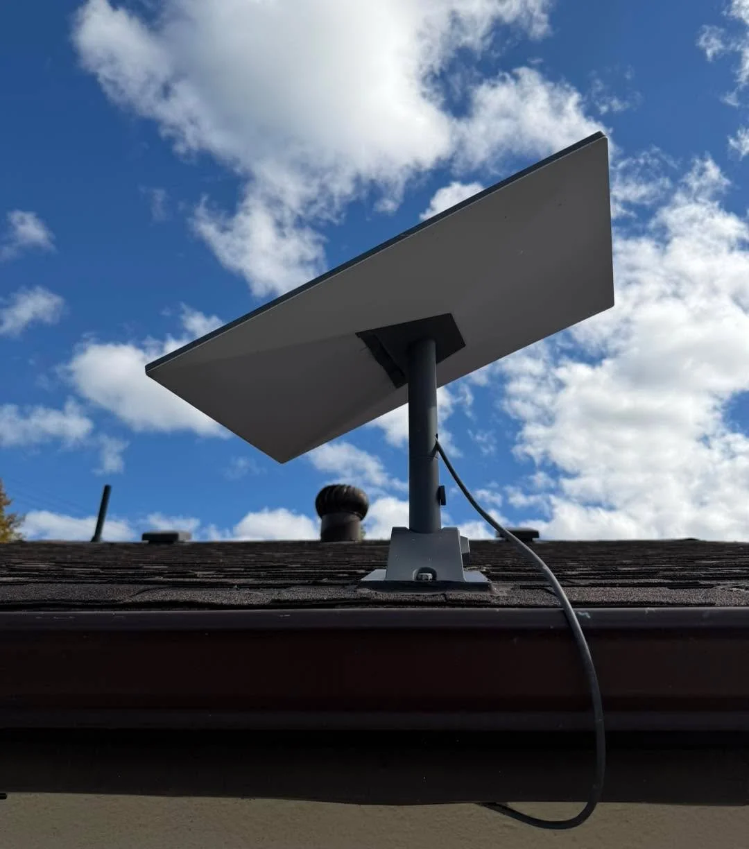 Recently order Starlink or have your dish sitting in the yard or on your deck? Give us a call, we also do professional Starlink installations!