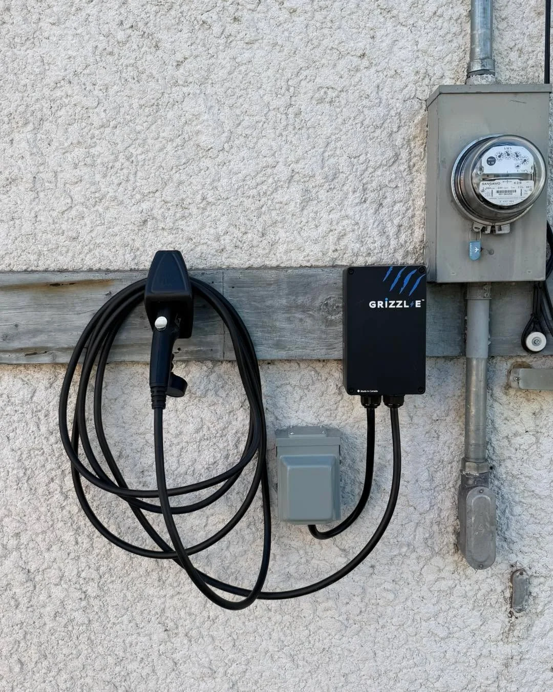 Did you get yourself a new electric vehicle and now need someone to come install your EV charger, well give Maskwa Electric a call and we can get that done no problem!