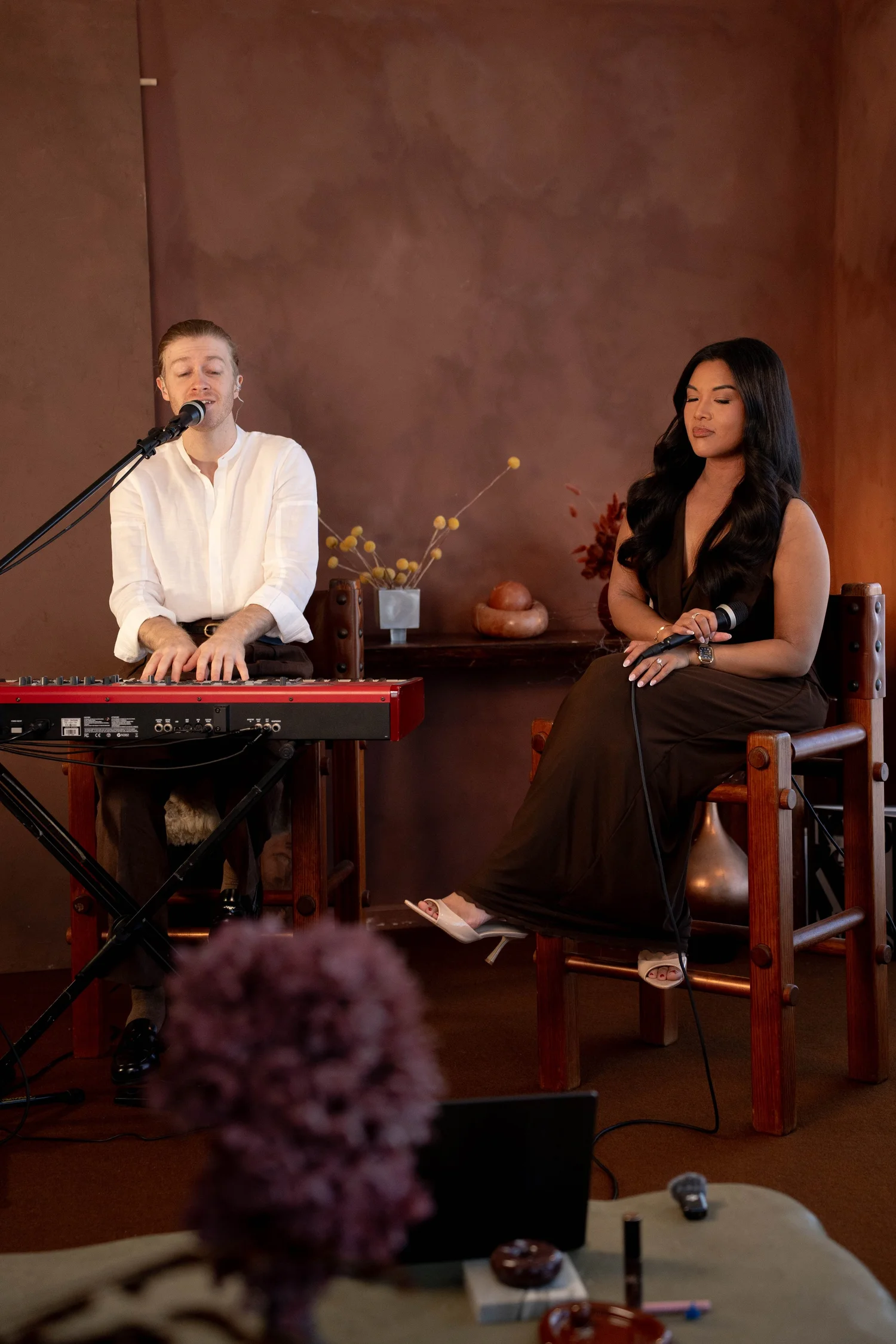 Julienne Mae performing live wedding music
