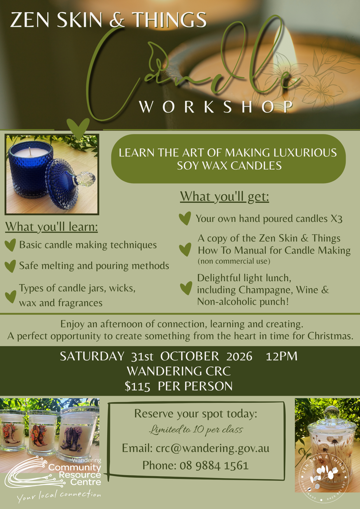 Candle Making Workshop