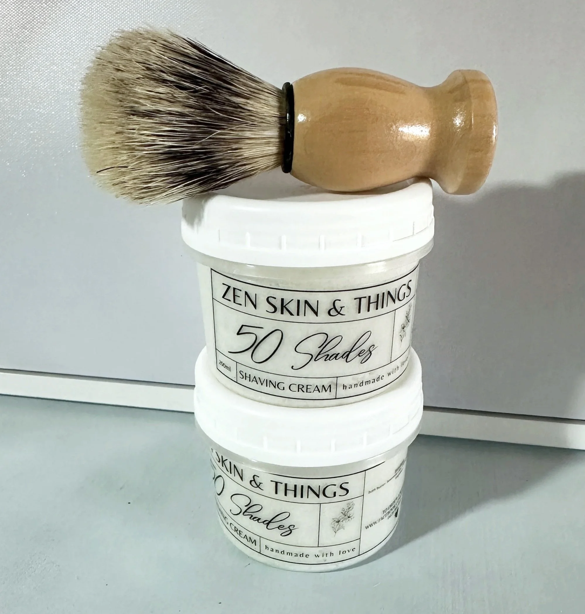Shaving Cream & Brush