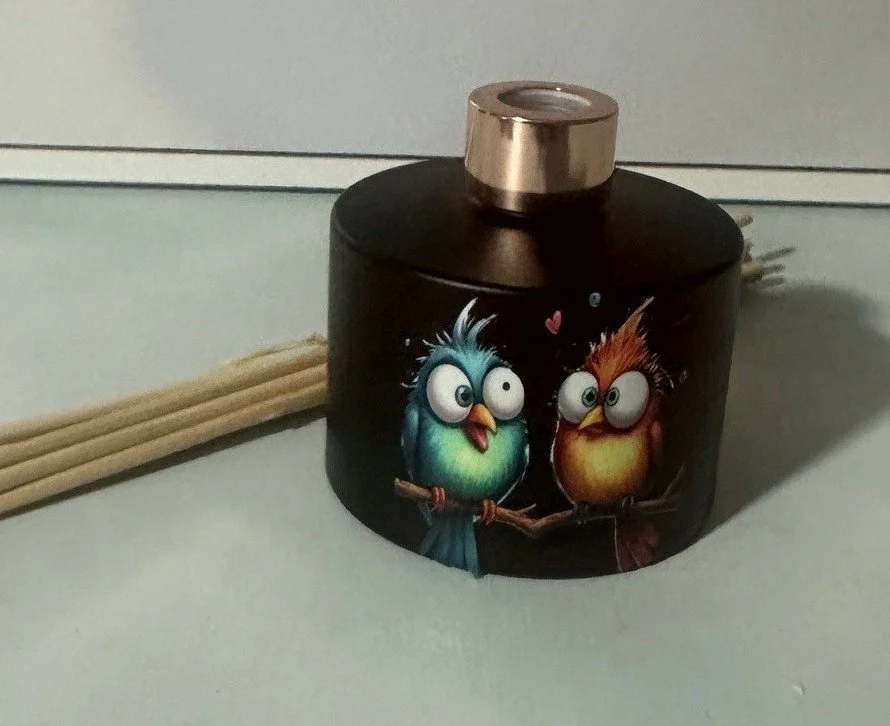 Reed Diffuser - Crazy Birds - Black Raspberry