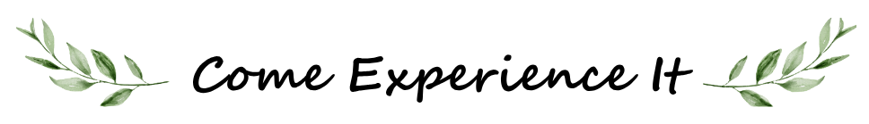 Black background with green leaves on top corners and the white text "you" in the center