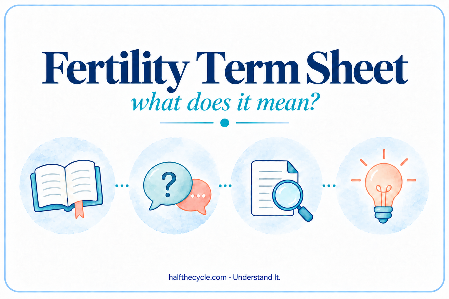 Fertility Terms: what does it mean?