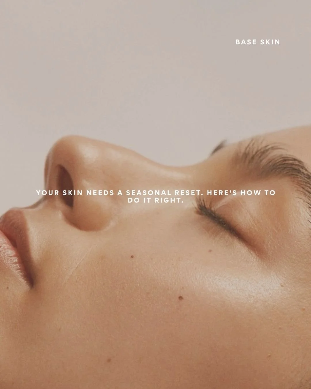 Seasonal skin reset, here&rsquo;s what your skin actually needs right now. 

Moving from winter into spring is one of the biggest transitions your skin goes through all year. Swipe for the three things we&rsquo;d be doing right now to make sure your 