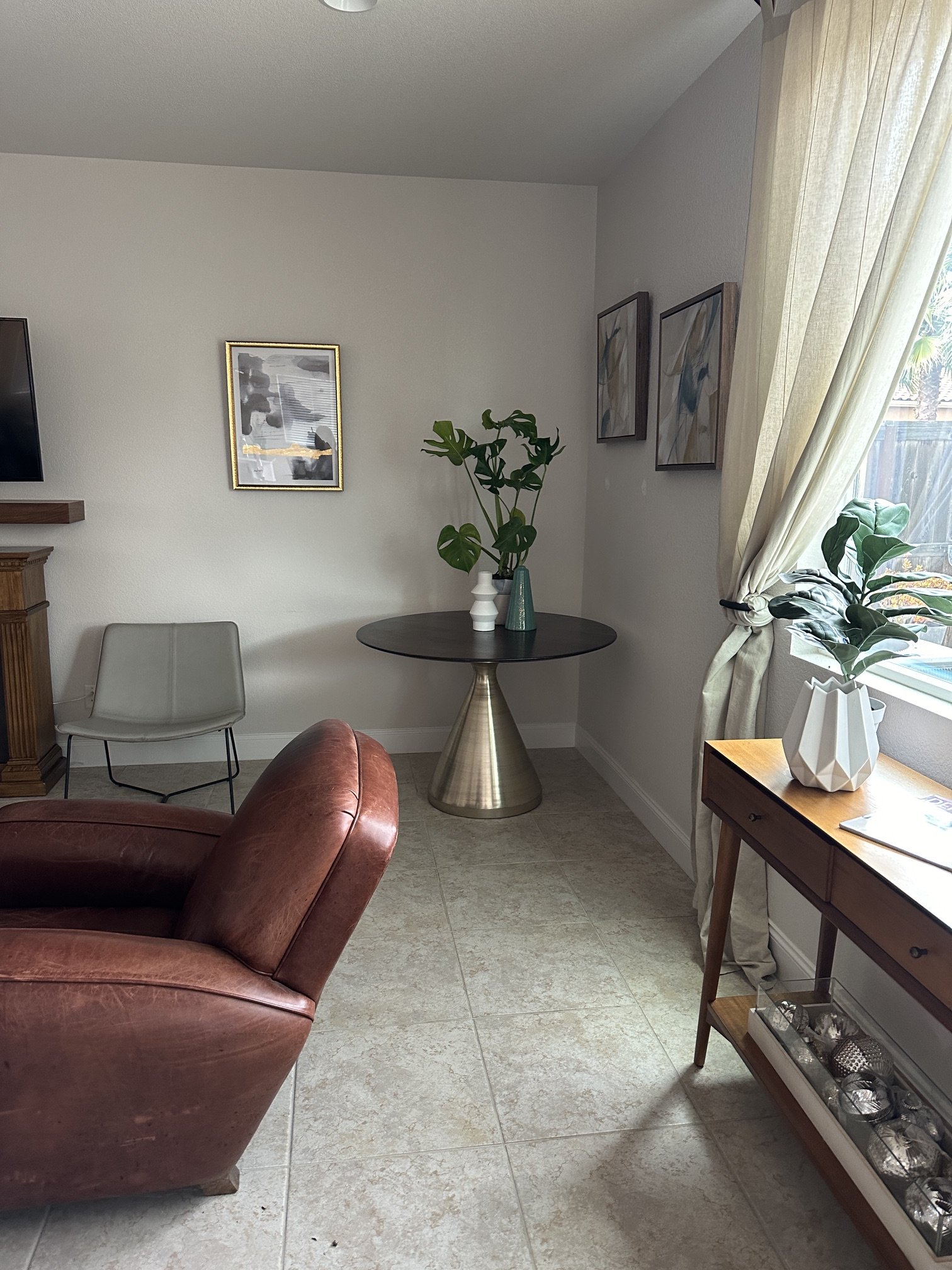 Living Room Staging