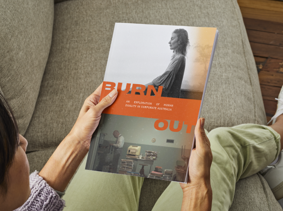 BURN OUT  |  Publication concept
