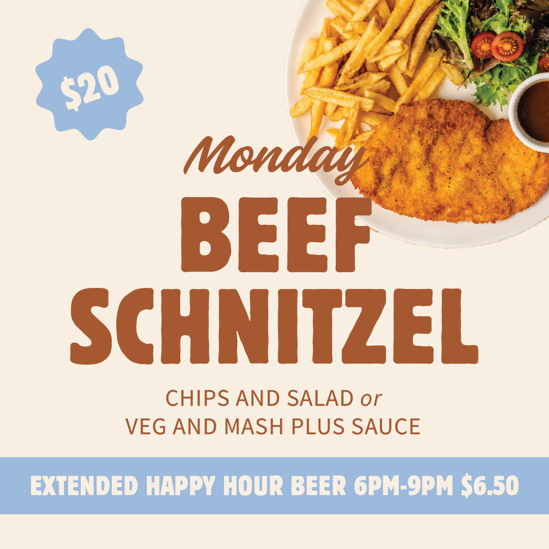 Monday Beef Schnitzel
