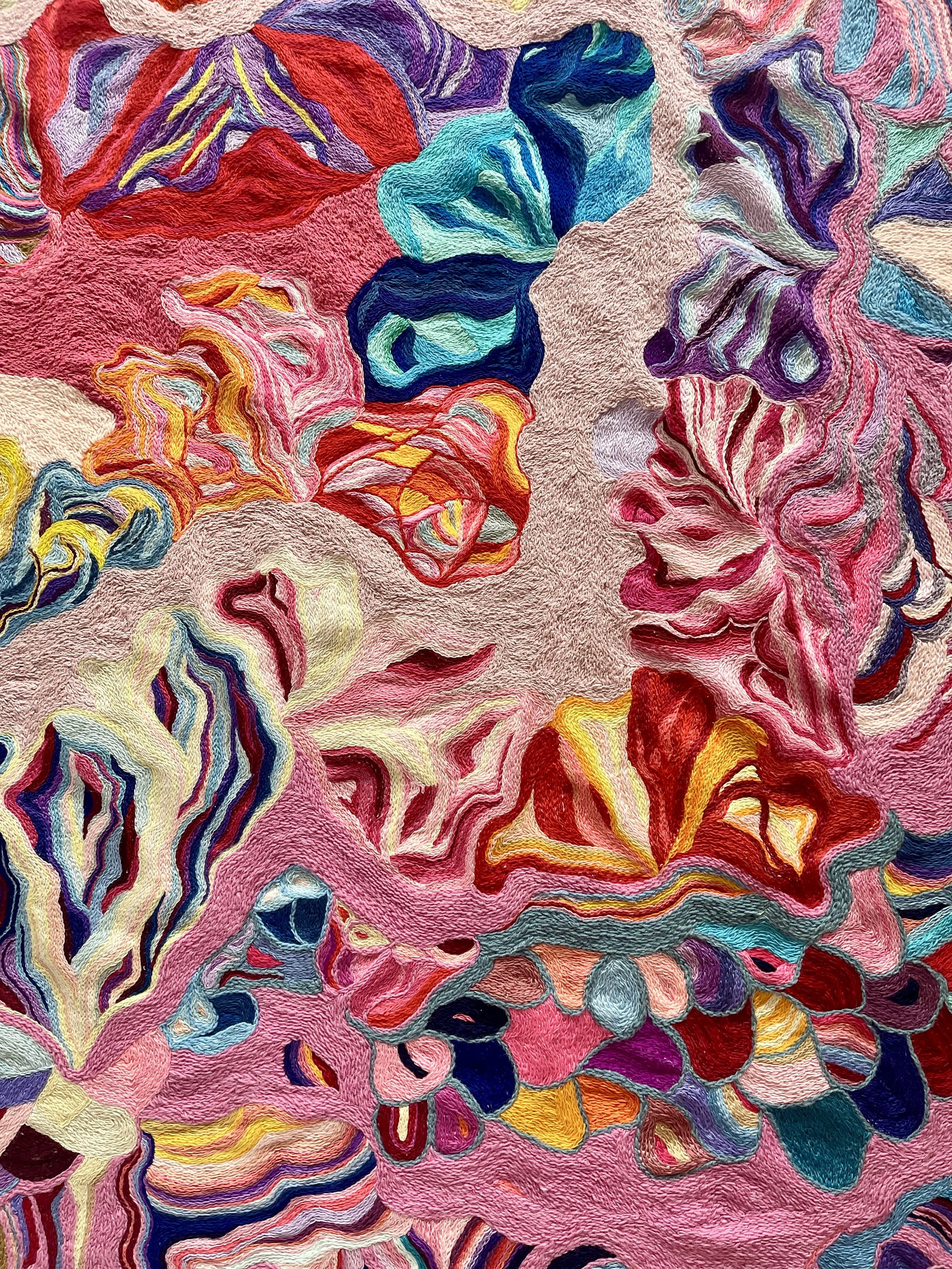 Royaumont, France: what my hands felt, the burning years (detail)