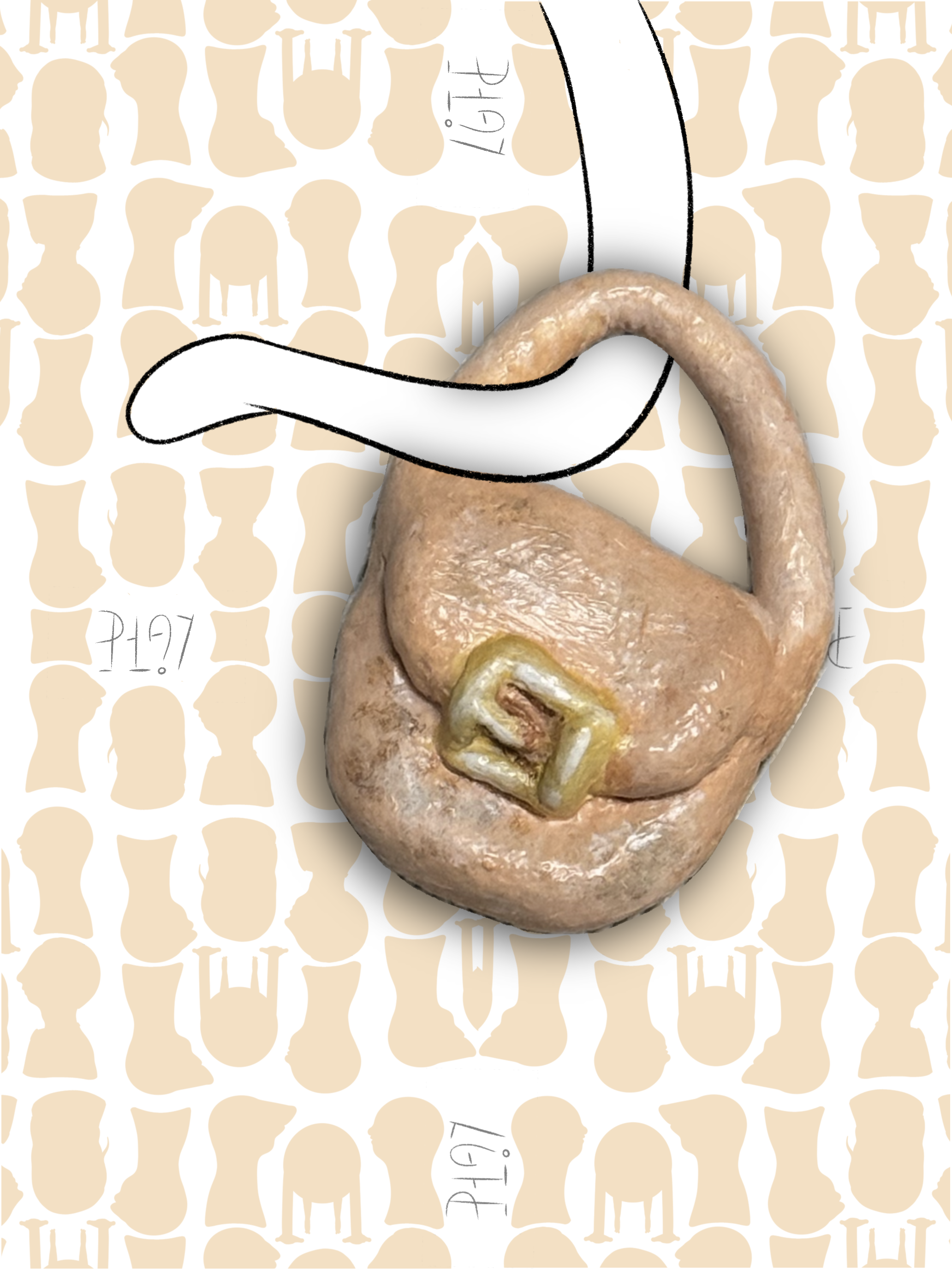 Peach Handbag