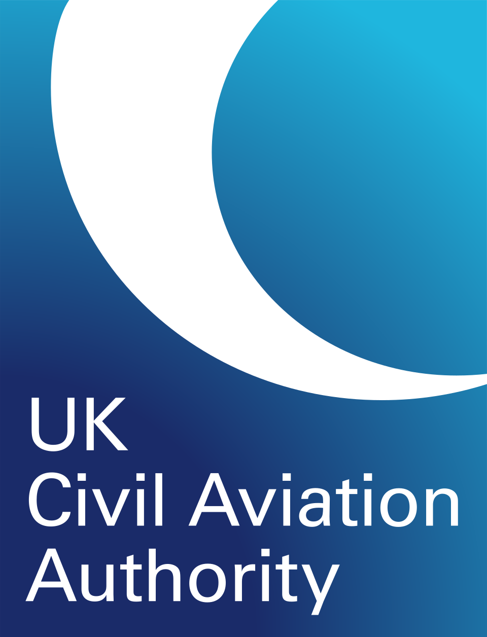 image shows UK CAA logo for drone content creation in Petersfield Hampshire