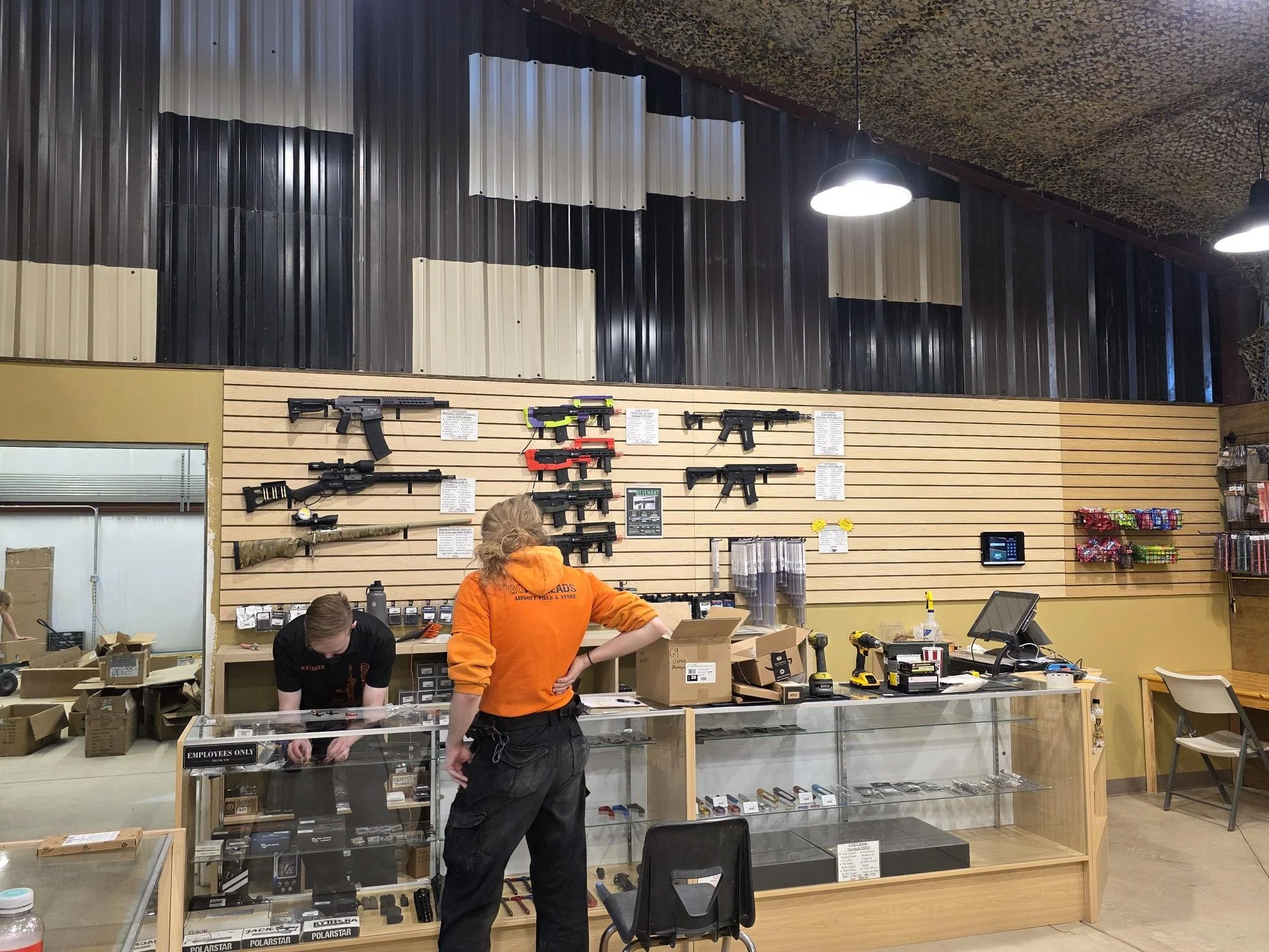 Sales room