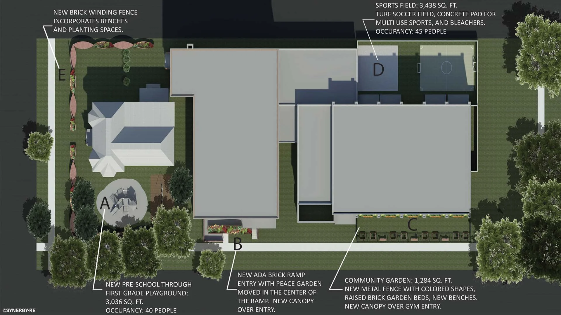 Annunciation Catholic School Site Plan