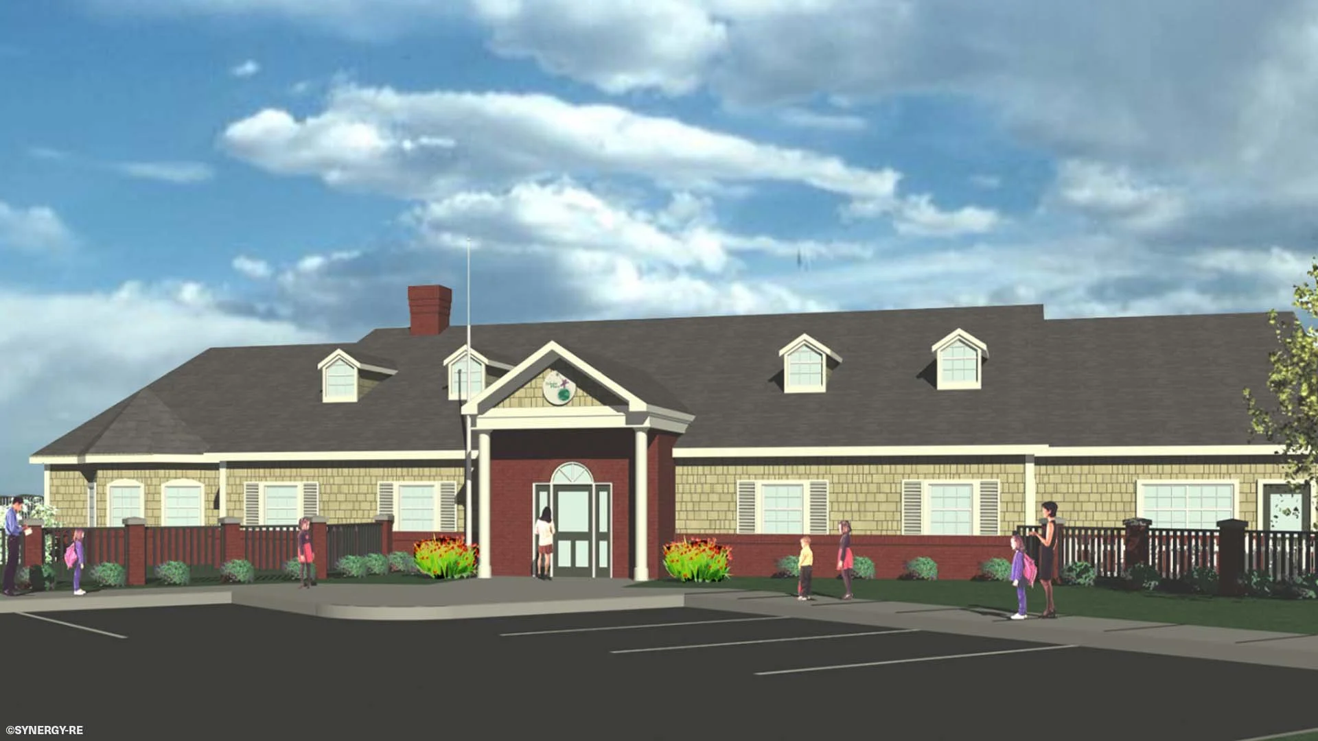 Trinity Place Child Care Center Render