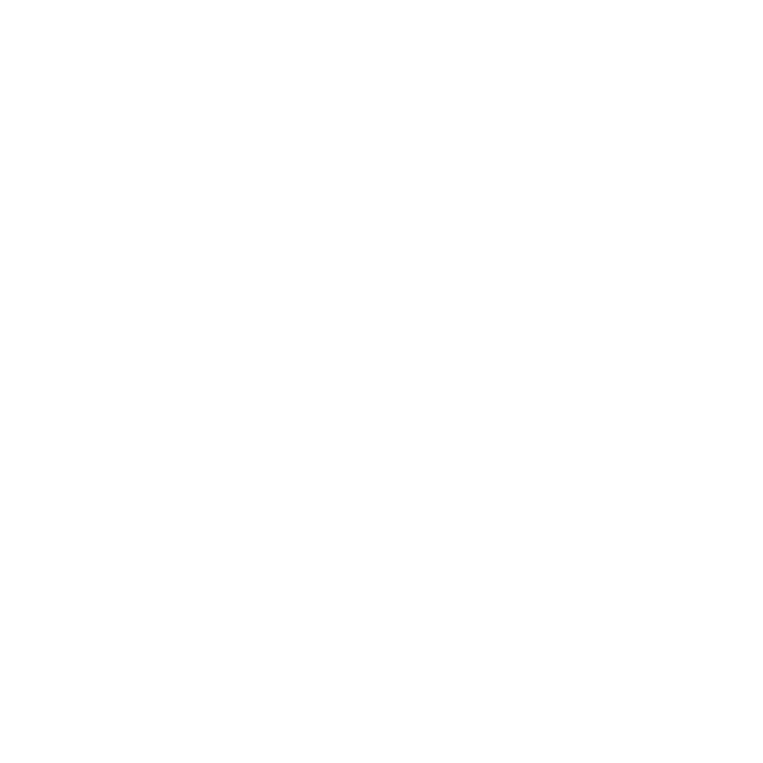 Black and white abstract logo with a stylized spiral and curved line design.