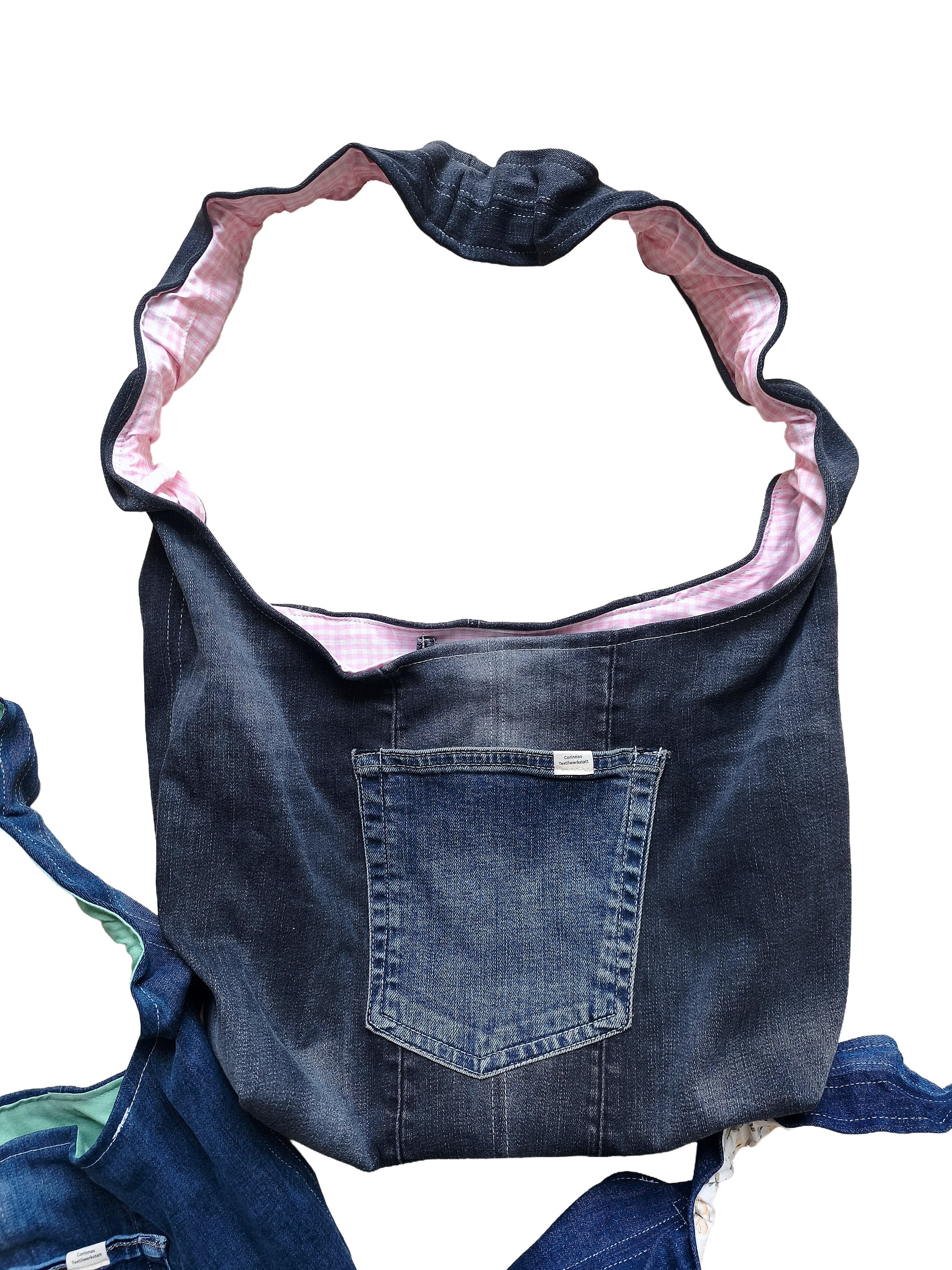 Upcycling Jeanstasche #5
