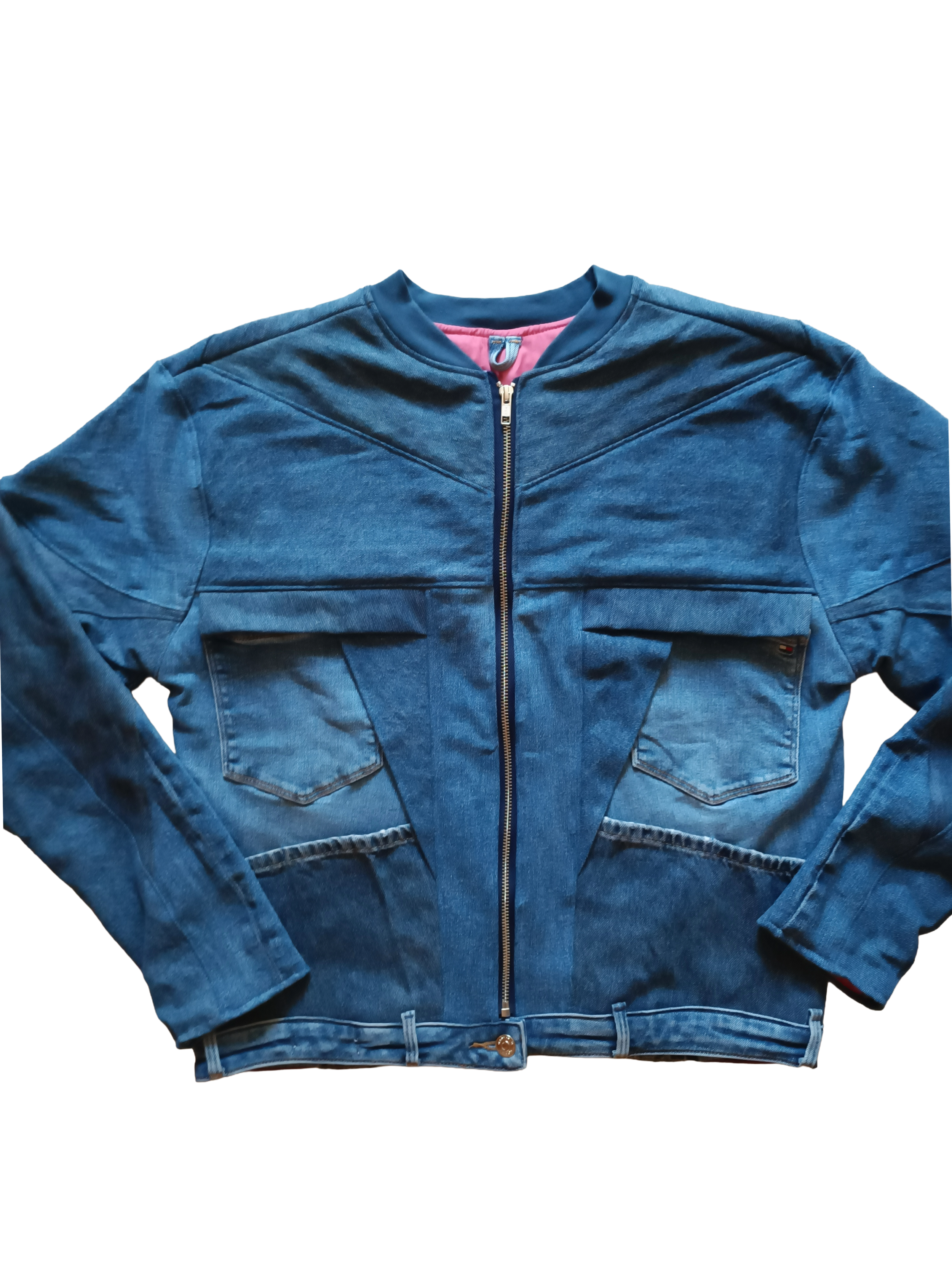 Upcycling Jeansjacke Nr. 8