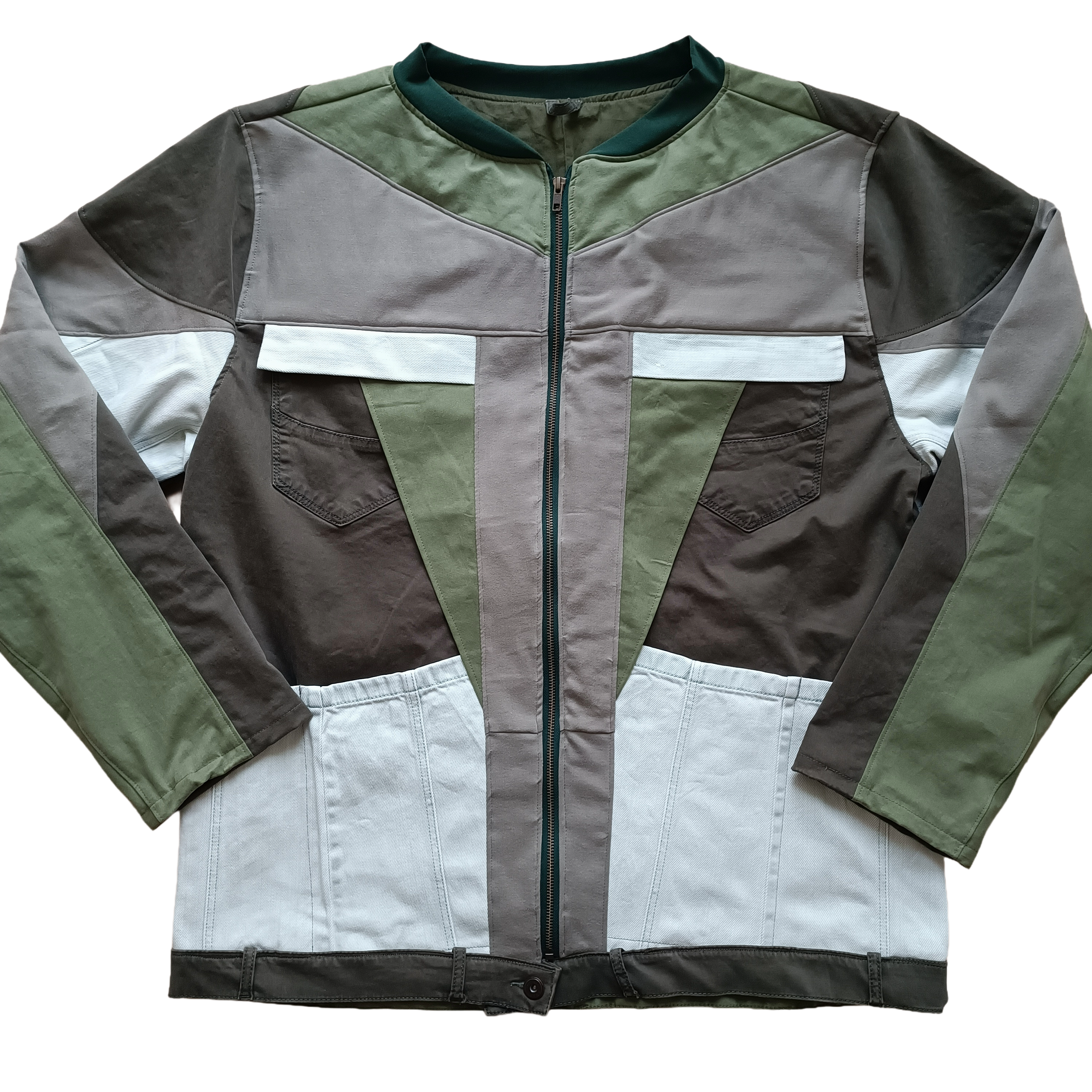 Upcycling Jeansjacke Nr. 16