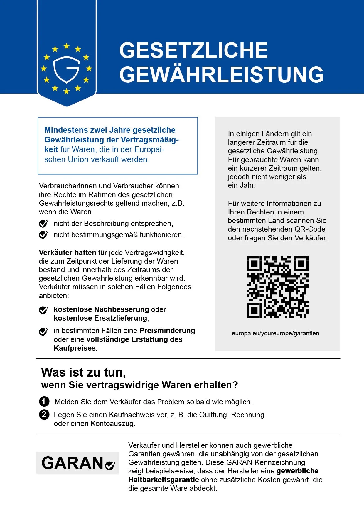 Gesetzliches-Gewährleistungslabel