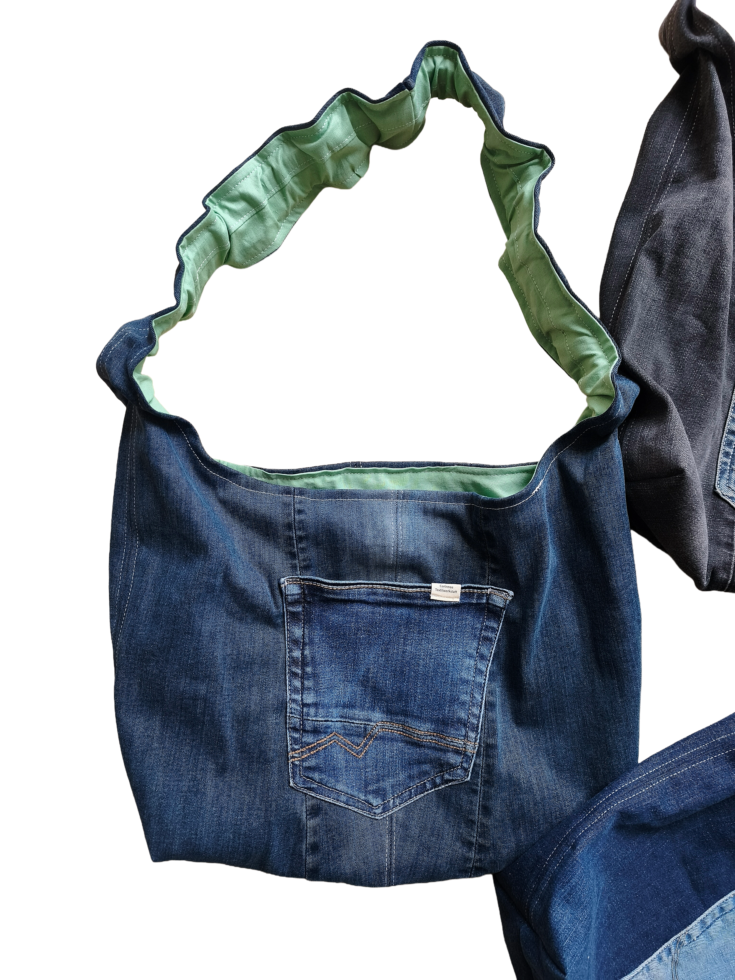 Upcycling Jeanstasche #4